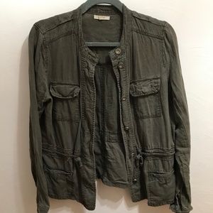 Maurices Olive Green Utility Jacket